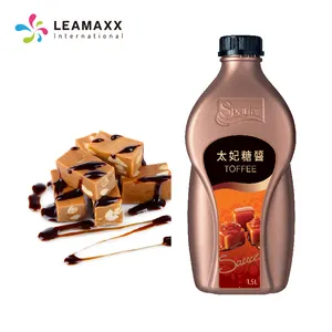 Taiwan Populaire Sparlar Toffee Smaak Siroop Van Bubble Melk Thee Benodigdheden Groothandel