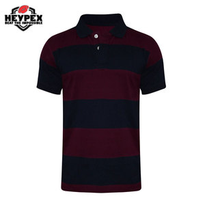 Camisetas Polo superventas Diseño informal de manga corta Tela de punto transpirable Opción de talla grande Característica en blanco - Product Image 3