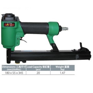 APLUS Outil d'écrou d'insertion pneumatique AMN-6 Taille de vis M6 pour connecteur 3 en 1 Cloueur à écrou en plastique - Product Image 1