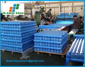 Best Choice Imports High-quality Striped HDPE PE Tarpaulin Sheet 20x30 Waterproof Moisture Proof Matte Surface Custom Color - Product Image 6