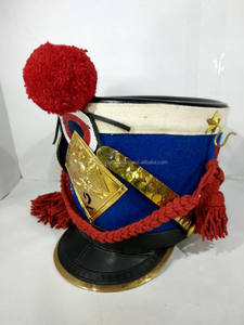 Différents OEM Service Design Élégant Hommes Porter En Gros Côté Grenadier Shako Régiment Chapeaux - Product Image 5