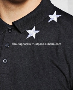 Fabricant en vrac personnalisé coupe ajustée polo à double pointe 100% Polo pour homme en coton respirant - Product Image 4