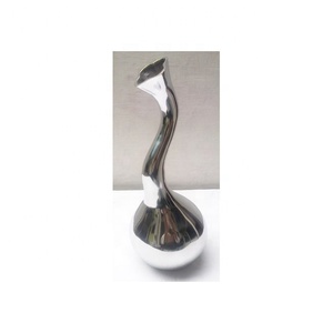 VASE décoratif de luxe en métal, VASE à fleurs, décoration de mariage, STYLE européen, décoration de jardin de luxe, emballage LOGO personnalisé - Product Image 1