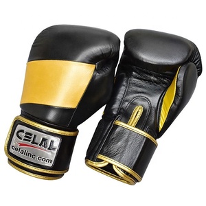 Gants de combat professionnels, en cuir de qualité supérieure, pour hommes et femmes, vente en gros - Product Image 2