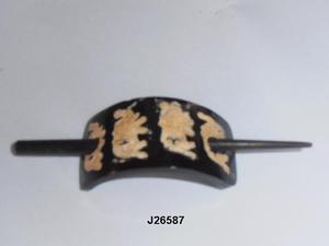 Pinza para el Cabello con Cuentas de Vidrio, Accesorios para el Cabello, Pinzas para el Cabello, Regalo para Mujeres y Niñas, Artesanía India - Product Image 6