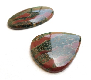 พลอยอะเกตสีน้ำตาลเรียบแวววาวลูกปัดหลายรูปทรงเกรดเกรด AAA สำหรับเครื่องประดับลวดในห่อ - Product Image 4