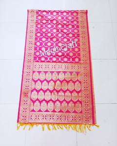 2018ล่าสุด Banarasi ผ้าไหม Dupatta สำหรับสูท/Ghaghra Choli-ผ้าไหมทอแฟนซี Banarasi ผ้าไหม Dupatta-ผู้หญิงแฟชั่นล่าสุด Dupatta - Product Image 4