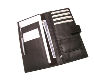 Cartera de viaje negra, venta al por mayor - Product Image 1