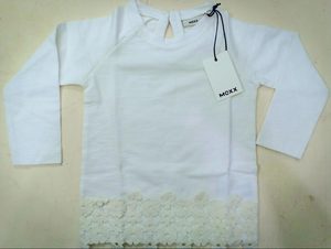 Genuino de calidad superior de la marca etiquetas nuevos niños niñas liso de manga larga de algodón camiseta de cuello redondo de Bangladesh mucho Stock - Product Image 5