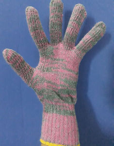 LOREK Gants de protection en tricot de coton dépouillé de taille XL de calibre 7 avec doublure en nylon anti-chaleur Gants de sécurité pour les mains - Product Image 5