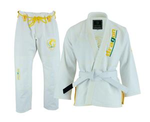Kimono de compétition BJJ Gi en tissu de coton haute GSM personnalisable pour adultes Jiu Jitsu brésilien MMA Grappling uniforme extensible - Product Image 4