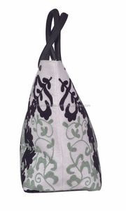 Bolso de mano de hilo de lana bordado Suzani para mujer, bolso de hombro duradero, monedero con decoración bordada, bolso de compras Suzani - Product Image 2