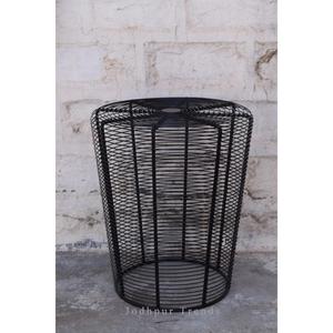 Mobilier vintage et industriel Tabouret Jali en fer Design moderne pour bébés enfants Chambres à coucher Extérieur Écoles Appartements - Product Image 1