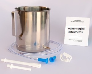 Dispositivo de irrigación de lata de ducha quirúrgica para Hospital, fuente de alimentación Manual de acero inoxidable, ropa hueca, tamaño 1,0 a 2,0 Ltr - Product Image 3