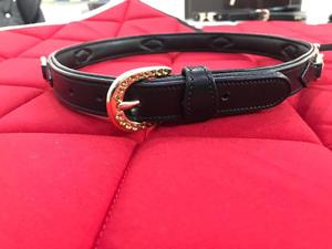 Ceinture élégante pour femme, design cavalier, avec mors de cheval en diamant exclusif, accessoire équestre tendance - Product Image 2