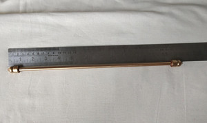 Varillas de Plástico para Pergaminos en Colores Dorados Disponibles en Varios Tamaños para Fabricantes de Tarjetas de Boda - Product Image 2