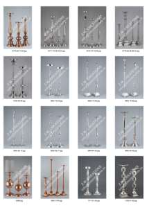 Silver <b>Candle</b> Pillar <b>Tall</b> Design <b>Candle</b> <b>Holder</b> for Bedroom Home Hotel Wedding Decoration Top Trending Hot Selling Floor Stand - Product Image 6