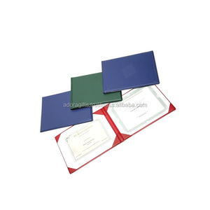 Wholesale Various Color Leather Certificate Holder 2021 / Leatherette Certificate Holder Cheap Price A3, A4, <b>A5</b> - Product Image 2