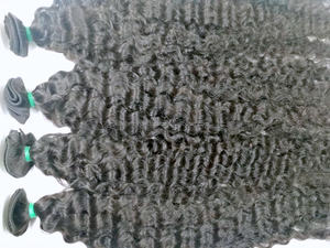 Extension de Cheveux de Trame de Peau Bouclée Crépue Couleur Naturelle Pure Human Remy Hair Cheveux Vierges - Product Image 2