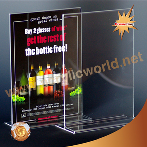 ยืนแสดงคริลิคสำหรับสำรองสามเหลี่ยมยืน - Product Image 6