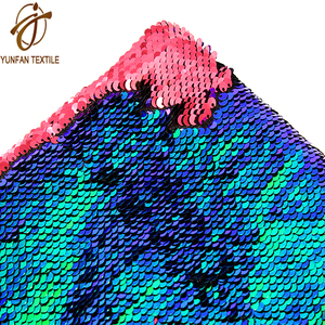 <span class=keywords><strong>Sirena</strong></span> de lentejuelas <span class=keywords><strong>tela</strong></span> reversible <span class=keywords><strong>tela</strong></span> de lentejuelas - Product Image 2