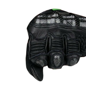 Guantes de carreras con logotipo personalizado Guantes de cuero para deportes Moto Bike para carreras de motos - Product Image 6