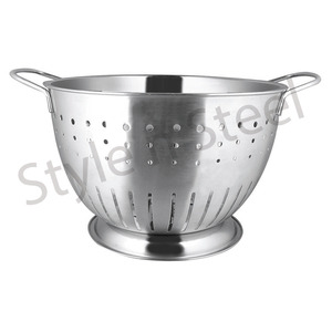 กระชอนกระชอนแบบคลาสสิกอุปกรณ์ครัวสแตนเลส - Product Image 1