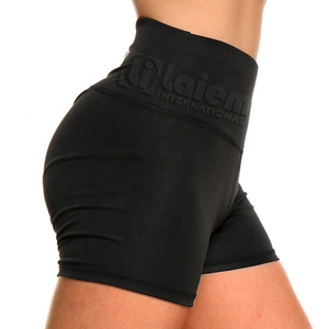 Pantalones cortos deportivos para gimnasio para mujer, pantalones cortos de entrenamiento Yogalicious Spandex/poliéster, transpirables de secado rápido para deporte y otras actividades - Product Image 3