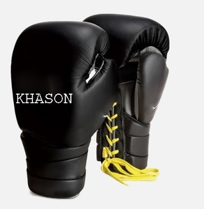 Gants de boxe MMA professionnels en cuir de vachette thermique/isolé avec logo personnalisé pour fermeture meilleurs gants de Muay personnalisés - Product Image 1