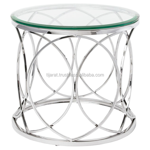 MESA DE BODA dorada, mesa lateral para sofá, mesa de centro moderna - Product Image 2