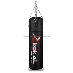2024 Wholesale Leather and PU Kick <b>Punching</b> <b>Bag</b> for Boxing and Training with Sand Filling - Product Image 2