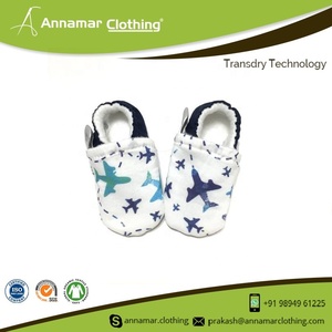 Chaussons pour bébé en tissu 100% coton, pantoufles pour nouveau-né, certifié CPSC, prix d'usine, vente en gros - Product Image 5