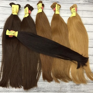 Precio al por mayor directo de fábrica sin sintético, 100% Color de cabello humano vietnamita natural Tendencia caliente 2023 - Product Image 1