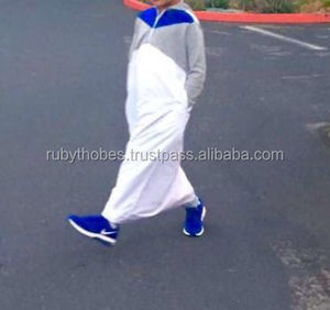 Thobes en coton de haute qualité pour enfants modeste robe abaya ethnique traditionnelle pour garçons taille XS - Product Image 1