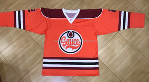 Jersey de Hockey sobre Hielo Bordado y Cosido, Jersey Deportivo Personalizado de Alta Calidad, Unisex, OEM, para Equipos Juveniles, Jersey de Béisbol - Product Image 3