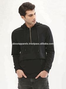 Nuevo estilo barato personalizado algodón pullover sudaderas con capucha deportes gimnasio hombres impreso streetwear de gran tamaño personalizado liso 100% algodón Sudadera con capucha - Product Image 4