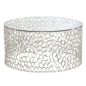 Mesa de centro superior de cristal para sala de estar, mueble de lujo de METAL, superventas - Product Image 4