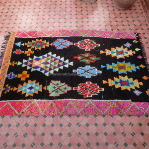Tapis Azilal de haute qualité, authentique, vintage, tapis berbère marocain - Product Image 1
