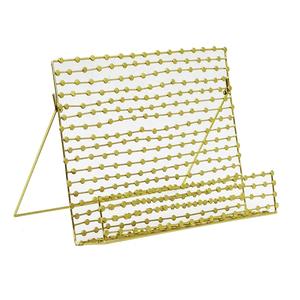 Nuevo soporte de libro de hoja de grabado de hierro de Metal soporte de archivo estante de folleto de exhibición - Product Image 6