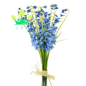 Bluebell Artificial Spring Bundle-campanillas decorativas flores y plantas de primavera