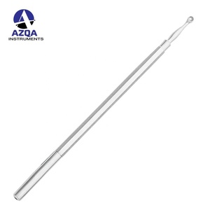 Extracteur de points d'acné en acier inoxydable, dissolvant de cuillères et de boutons noirs, soins du visage, 10 pièces - Product Image 3