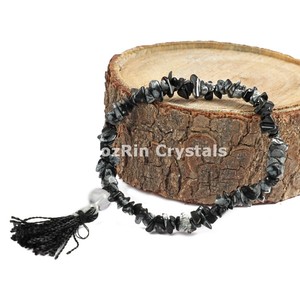 Chips Snowflake Obsidian power <b>Bracelets</b> - Product Image 1