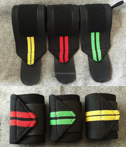 Support de poignée en coton élastique, pour fitness, musculation et entraînement de puissance, lever de poids, adapté aux poignets - Product Image 4