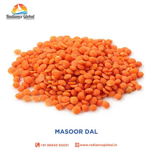 Masoor Dal Amarillo Dorado 100% Puro y Natural de Calidad, de Tamil Nadu, Certificado por APEDA e ISO - Product Image 1