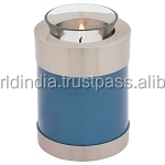 Metal American Style <b>Tea</b> <b>Light</b> Pet Cremation Urns for Adults by Brassworld India - Product Image 5