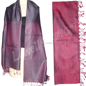 Polyester Shiny Knitted Ladies <b>Scarf</b> Printed <b>Satin</b> with Custom Designer Logo Fashion Style for Winter Spring Summer - Product Image 1