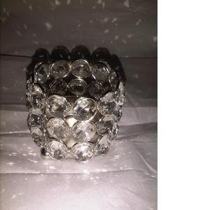 Elegant Crystal <b>Tea</b> <b>Light</b> Holder for Weddings and Special Occasions <b>Candle</b> Holders Lanterns <b>Candle</b> Jars - Product Image 1