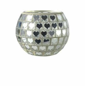 L'EAU de MOSAÏQUE BOUGIE VOTIVE EN VERRE MOSAÏQUE OR CRÉATIF BOUGIE VOTIVE EN VERRE MODERNE EN VERRE DE BOUGIE VOTIVE - Product Image 3