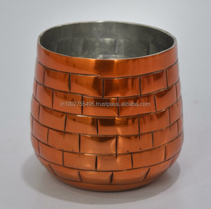 Porte-bougie chauffe-plat élégant en fer forgé fait main 10x10x10 cm – Pot à bougie unique pour la maison, les mariages, les fêtes, les décorations de Noël, et les cadeaux - Product Image 6