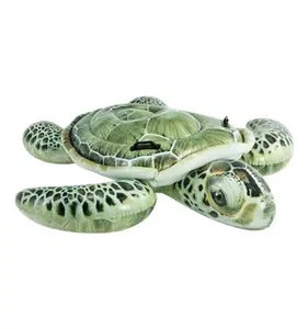 Nieuwe Ontwerp Intex 57555 Opblaasbaar Speelgoed Float Realistische Sea Turtle Ride-On Voor Kinderen